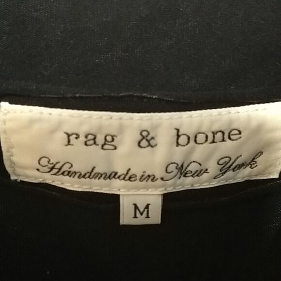 Rag & Bone Black Dress Medium one pocket front - Picture 2 of 4